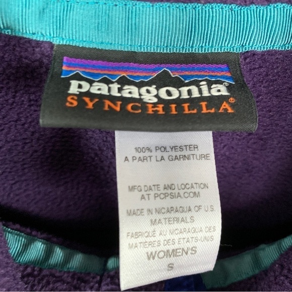 Patagonia Synchilla Snap Neck Long Sleeve Size S - Picture 2 of 6